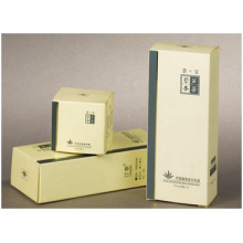 Normale Papierbox Cutomized Logo, White Card Paper Box